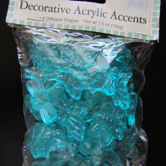 Lot of 3 Decorative Acrylic Ice Crystals Accents Vase stones Aquarium décor - Picture 6 of 10